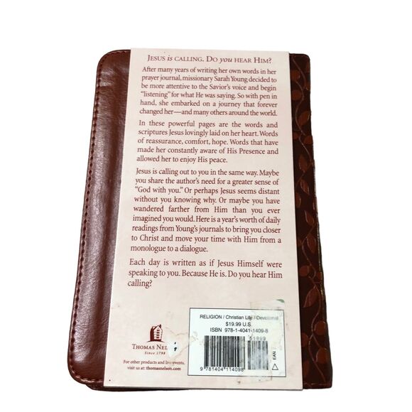 Jesus Calling: Enjoying Peace in his Presence NOS Daily Devotional/Inspirational - Picture 2 of 7